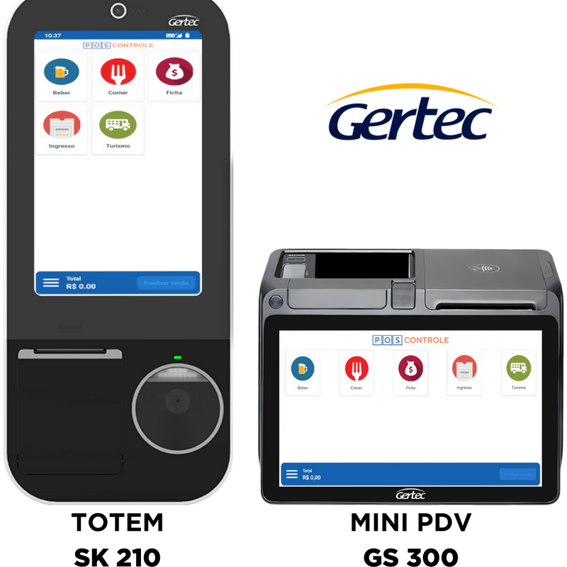 Compatível com PDV+ — Totem de autoatendimento
